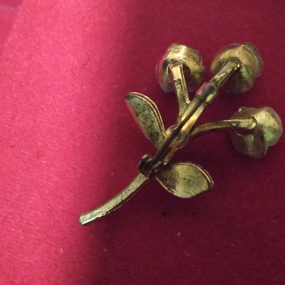 Vintage rose gold brooch/stem pin - Picture 5 of 5